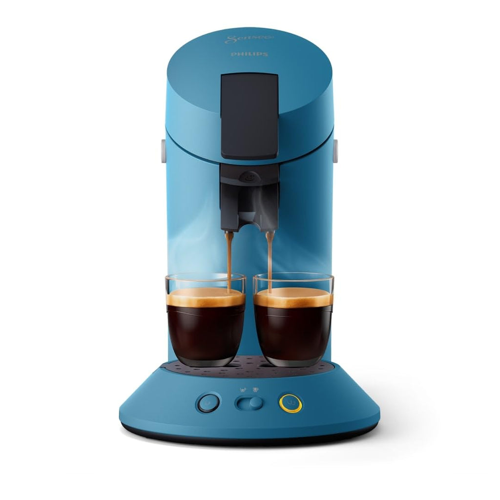 Senseo Original Plus CSA210/00 - Machine à Café à Dosettes, Bleu Paon