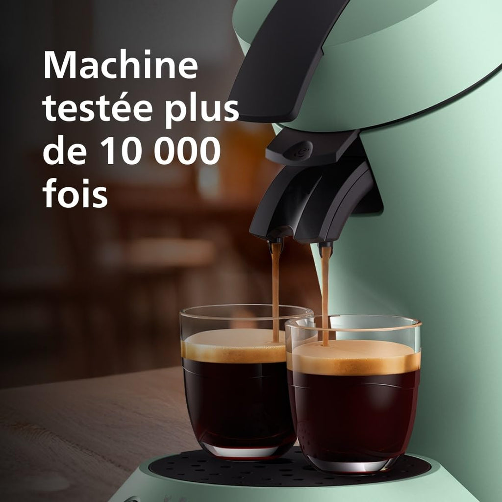 Senseo Original Plus CSA210/80 - Machine à Café à Dosettes, Vert Désert