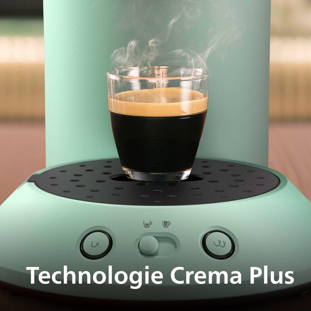 Senseo Original Plus CSA210/80 - Machine à Café à Dosettes, Vert Désert