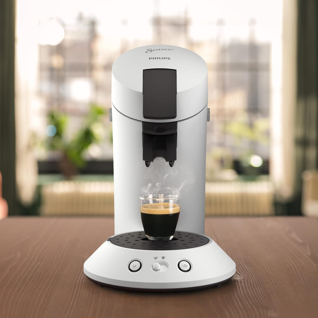 Senseo Original Plus CSA210/10 - Machine à Café à Dosettes, Blanc