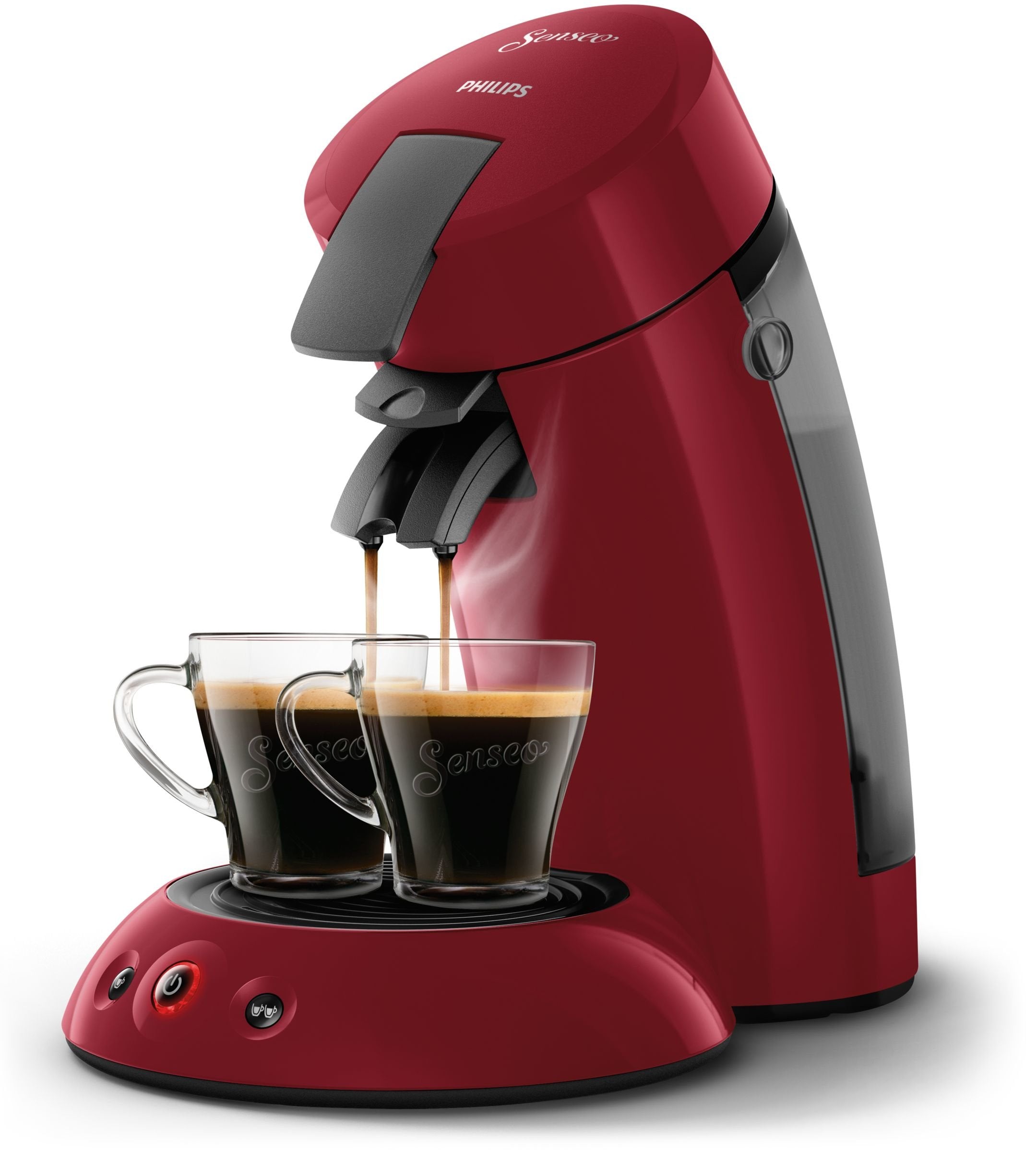 Senseo Original HD6553/81 - Cafetière à Capsules 0,7L, 1450W, Rouge